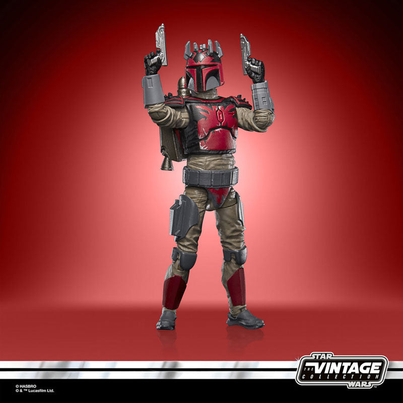 Star Wars VINTAGE Series 3.75 Inch Action Figure Mandalorian Super Commando Captain