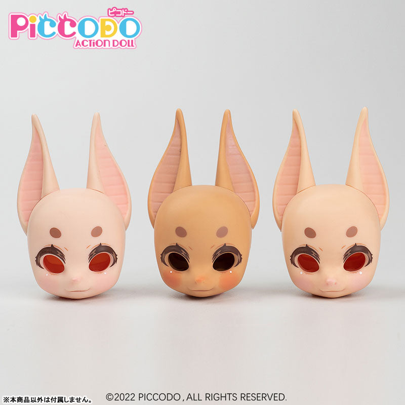 PICCODO Series Deformed Style Doll's Resin Head FURRY FOX (w/Makeup Ver.) Suntanned