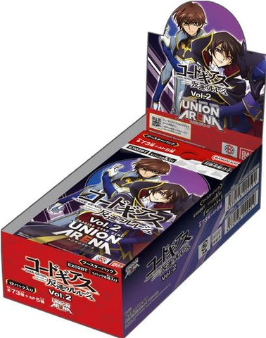 UNION ARENA Trading Card Game - Booster Box - Code Geass: Lelouch of the Rebellion vol. 2 - Japanese ver. (Bandai)