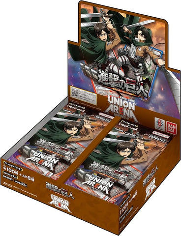 UNION ARENA Trading Card Game - Booster Box -  Attack on Titan [UA23BT] - Japanese ver. (Bandai)