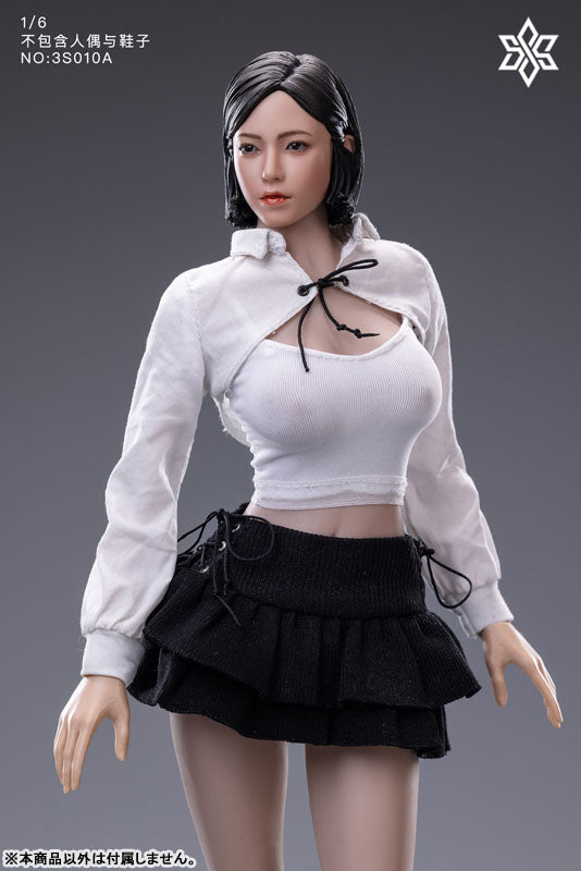 1/6 Female Outfit Black & White A [DOLL ACCESSORY]