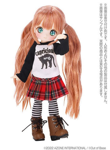Picco Neemo 1/12 Picco P Laced up Boots Brown (DOLL ACCESSORY)