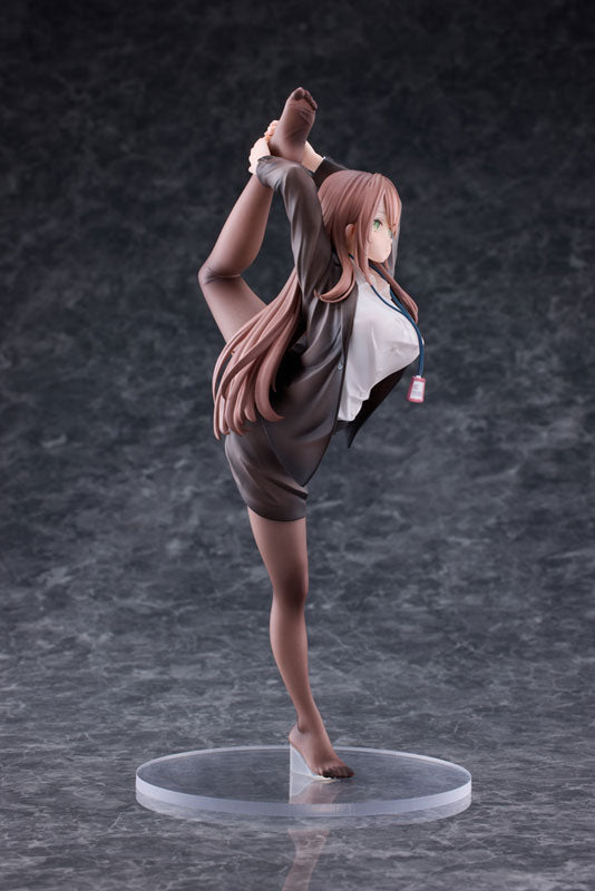 Original - Surprisingly Flexible Office Lady - White Ver. - 1/6 - With Tapestry (MAGI ARTS)