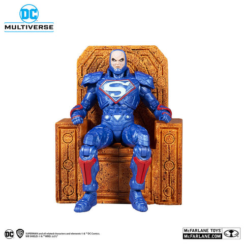 DC Comics - DC Multiverse: 7 Inch Action Figure - #146 Lex Luthor in Armor (Bule Suit) [Comic / Justice League: The Darkseid War]