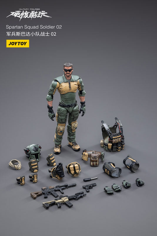 1/18 Hardcore Coldplay Spartan Squad Soldier 02