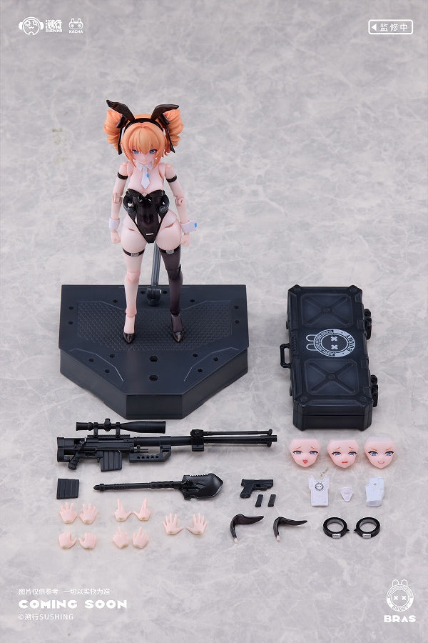 [Discontinued] Backward Sushing - Bunny Rapid - Action Squad Sniper Leoni - 1/12 (Sushing)