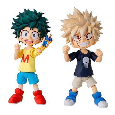 Boku no Hero Academia - Bakugo Katsuki - Midoriya Izuku - S.H.Figuarts - Childhood Set (Bandai Spirits) [Shop Exclusive]