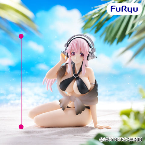 SoniComi (Super Sonico) - Sonico - Noodle Stopper Figure - Black Bikini ver. (FuRyu)
