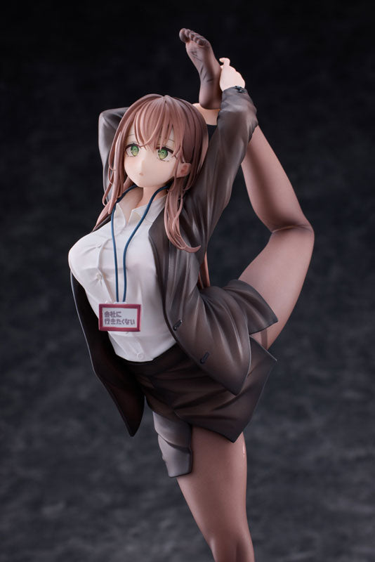 Original - Surprisingly Flexible Office Lady - White Ver. - 1/6 - With Tapestry (MAGI ARTS)