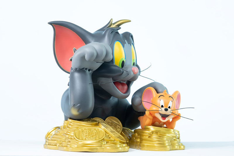 Tom and Jerry - Bust: Tom and Jerry Maneki Neko (Lights Off Color)