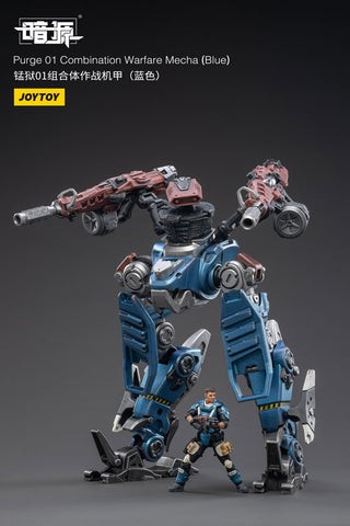 1/25 SOURCE Part 01 Combination Warfare Mecha Blue