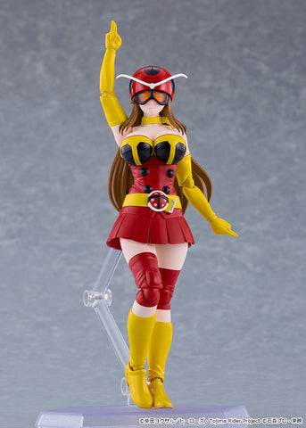 Toujima Tanzaburou wa Kamen Rider ni Naritai - Okada Yuriko - Figma - Electro-Wave Human Tackle Ver. (Good Smile Company, Max Factory)