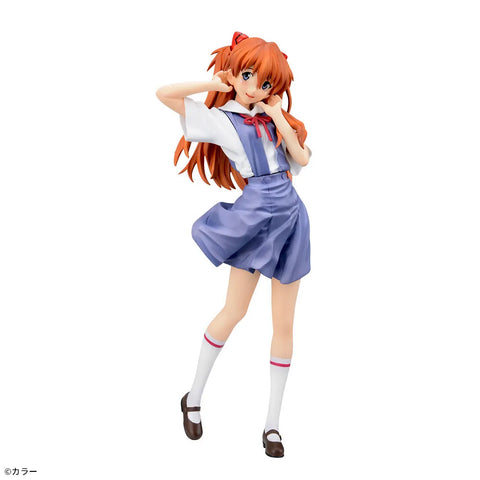 Shin Seiki Evangelion - Souryuu Asuka Langley - High Premium Figure - Seifuku ver. (SEGA)