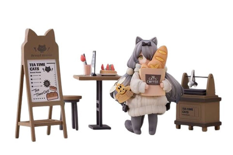 Original - DLC Series - Tea Time Cats - Customer Cat - Meow Town "Bread House" (Ribose)