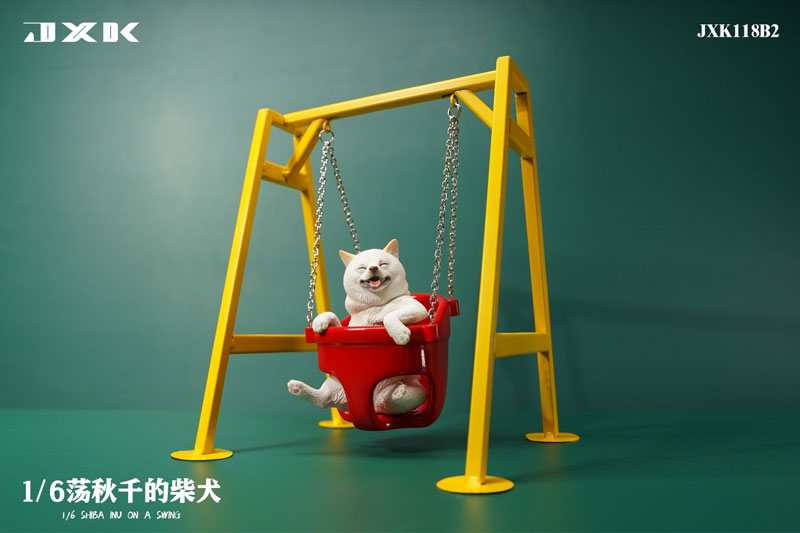 1/6 Shiba Inu Playing on a Swing B2