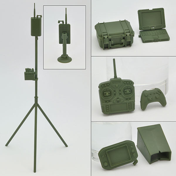 LittleArmory [LD037] UGV Equipment Robot System 1/12 Plastic Model