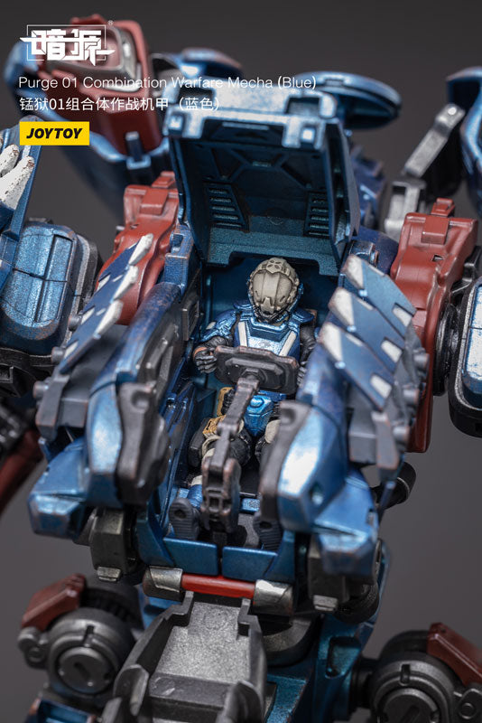 1/25 SOURCE Part 01 Combination Warfare Mecha Blue