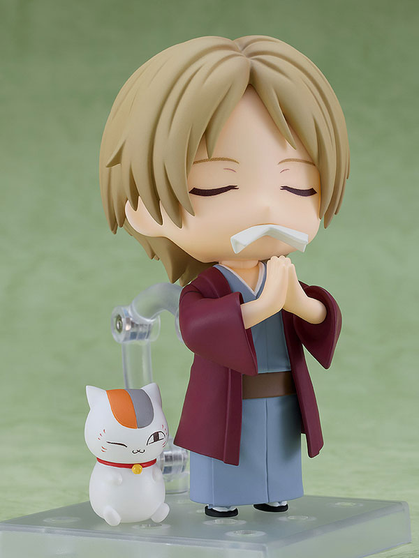 Madara (Nyanko-sensei),Natsume Takashi,Riou (Black Nyanko) - Nendoroid #2675 - Traditional Clothing Ver. (Good Smile Company)