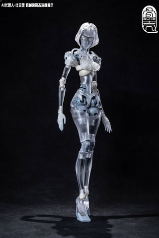 GK01FEC1 - AI Agent Maiden - Type C1 - Transparent Ver. - 1/12 (Hone kara kōbō)