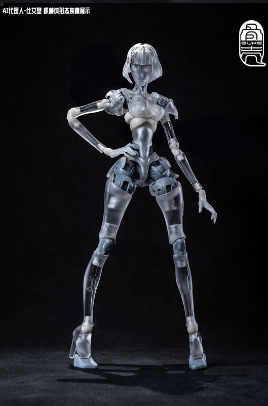 GK01FEC1 - AI Agent Maiden - Type C1 - Transparent Ver. - 1/12 (Hone kara kōbō)