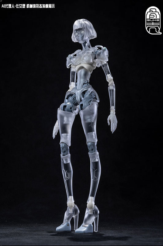 GK01FEC1 - AI Agent Maiden - Type C1 - Transparent Ver. - 1/12 (Hone kara kōbō)