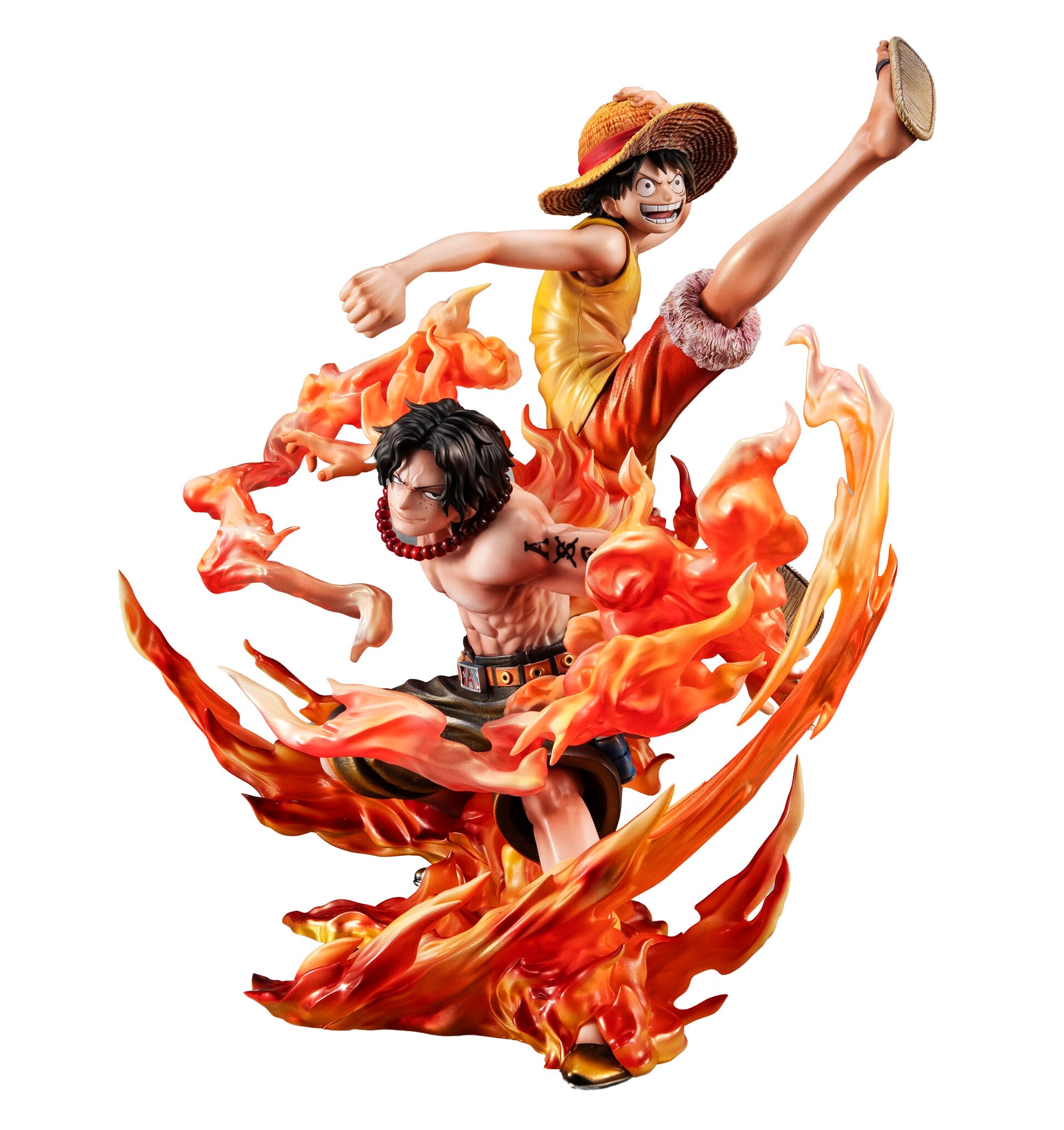 Buy One Piece - Monkey D. Luffy - Portgas D. Ace - Portrait Of Pirates  Maximum - Kyoudai no Kizuna, 20th LIMITED Ver. (MegaHouse) [Shop Exclusive]  with crypto