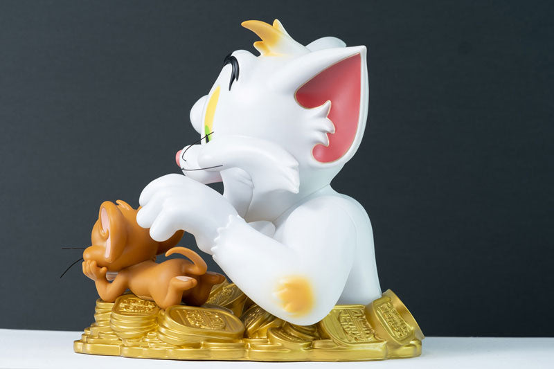 Tom and Jerry - Bust: Tom and Jerry Maneki Neko (Traditional Color)