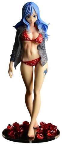 Fairy Tail - Juvia Lockser - 1/6 - Gravure_Style, Sheer Wet Shirt SP, Red Bikini!! (Orca Toys)