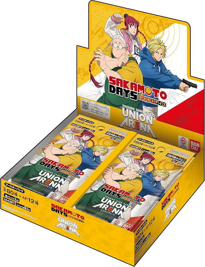 UNION ARENA Trading Card Game - Booster Box - SAKAMOTO DAYS [UA43BT] (BOX) 16 packs