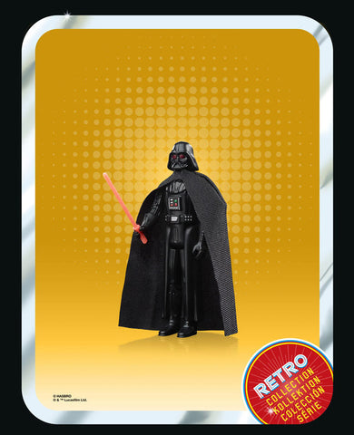 "Star Wars" "RETRO Series" 3.75 Inch Action Figure Darth Vader (Dark Time)