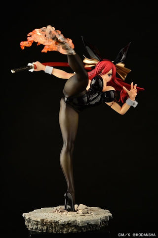 Fairy Tail - Erza Scarlet - 1/6 - High Kick Ver., Black Bunny (Orca Toys)