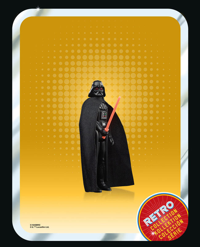 "Star Wars" "RETRO Series" 3.75 Inch Action Figure Darth Vader (Dark Time)