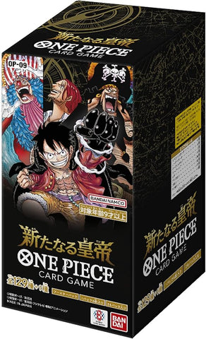 One Piece Trading Card Game - Four Emperors (OP-09) - Booster Box ( 24 boosters) - Japanese Ver (Bandai)