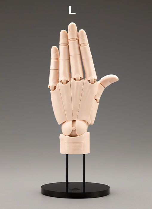 Artist Support Item - Hand Model - 1/1 - L Pale Orange (Kotobukiya)