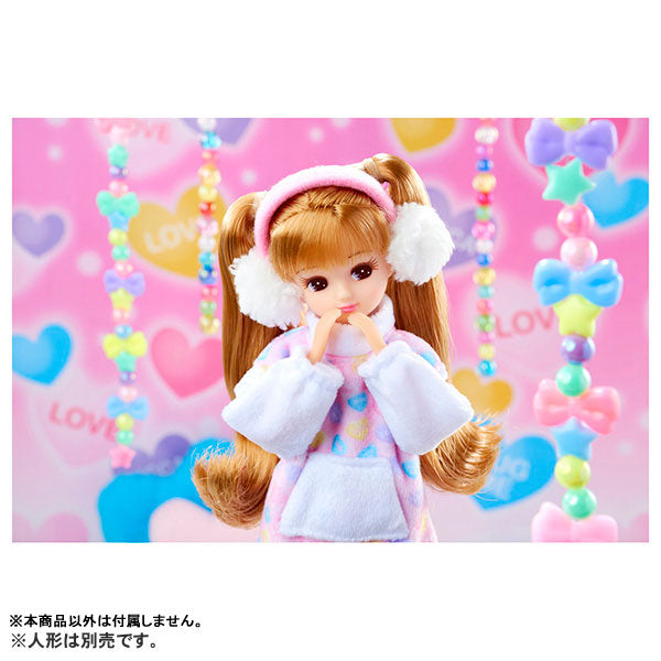 Licca-chan - Doll Clothes - LW-16 - Mokomoko Girly Code (Takara Tomy)