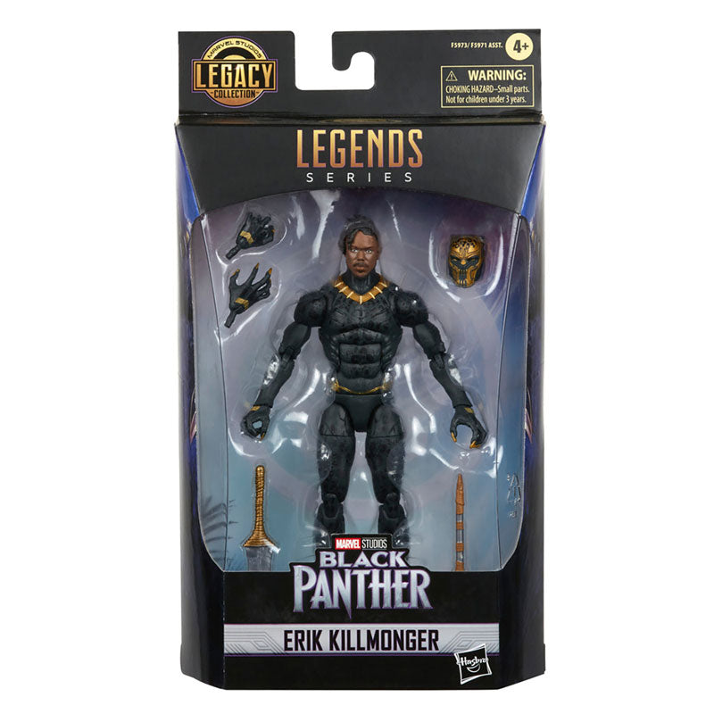 Marvel - Marvel Legends: 6 Inch Action Figure - MCU Series / Legacy Collection: Erik Killmonger [Movie / Black Panther]