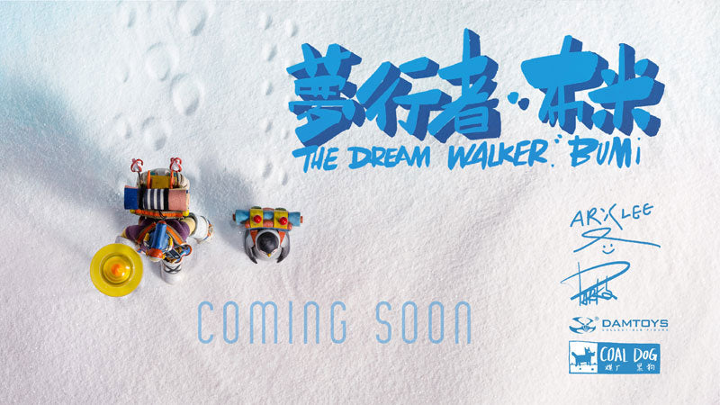 Arx Lee x Coal Dog x Dam Toy 1/12 Action Figure Dream Walker Bumi Deep Sleep Ver.