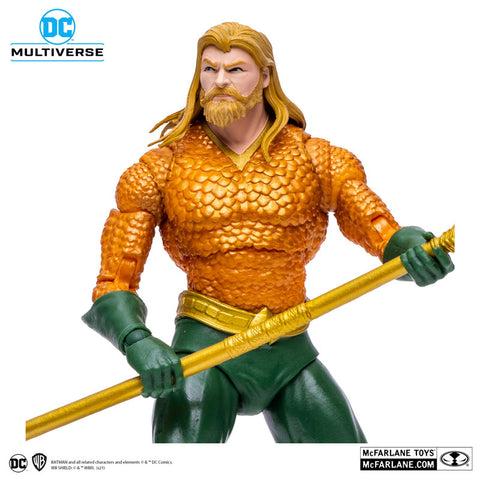 DC Comics - DC Multiverse: 7 Inch Action Figure - #132 Aquaman [Comic / Justice League: Endless Winter]