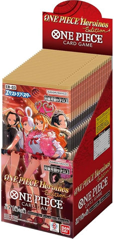 ONE PIECE Trading Card Game - EXTRA BOOSTER - Heroines Edition - [EB03] - Japanese Ver (Bandai)