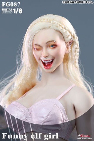 1/6 Female Head Elf Girl 87