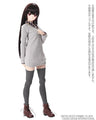 1/3 Scale AZO2 Knee-high Socks Gray (DOLL ACCESSORY)