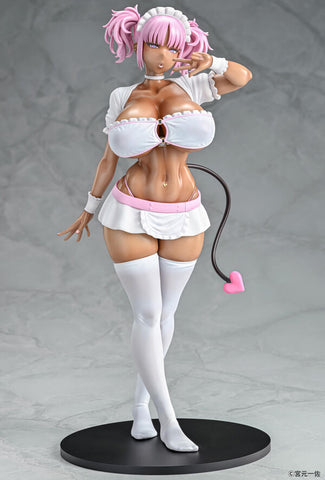 Kuro Gal Maid Inma, Goshu o Kuu. - Cocoa - 1/6 - Pink ver. (Q-six)