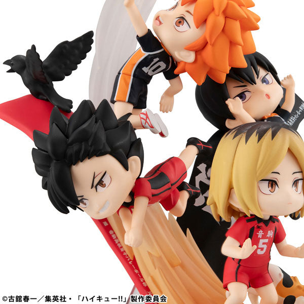 Haikyuu!! - Hinata Shouyou - Kageyama Tobio - Kozume Kenma - Kuroo Tetsurou - FigUnity (MegaHouse)