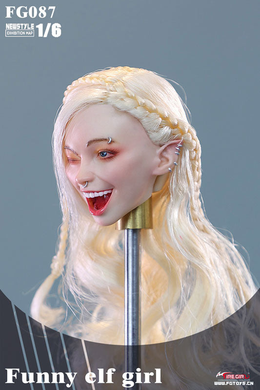 1/6 Female Head Elf Girl 87