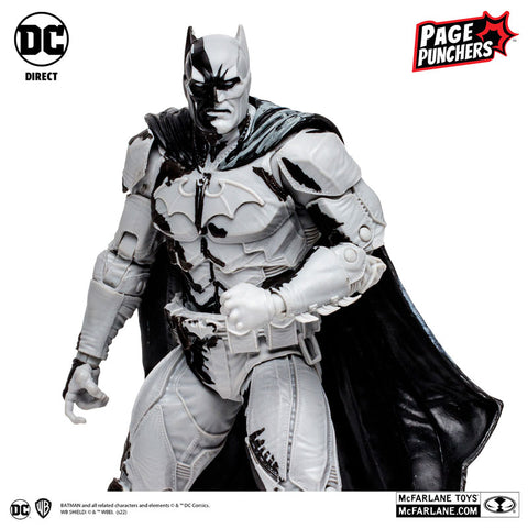DC Direct "Page Punchers" Batman (Line Art Variant) [Comic/Black Adam]