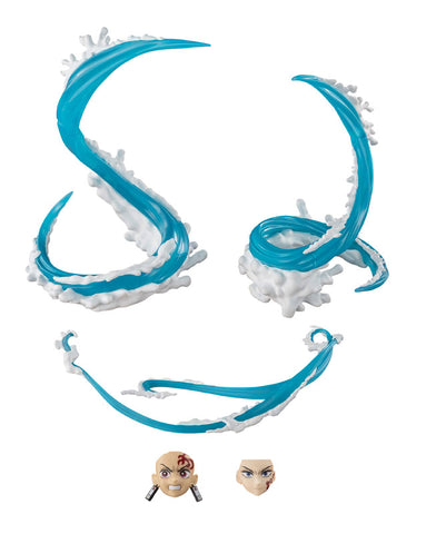 Kimetsu no Yaiba - S.H.Figuarts - Tanjiro Kamado & Giyu Tomioka Water Breathing Effect Set (Bandai Spirits)