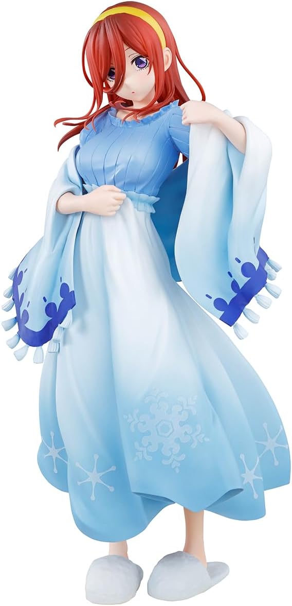 Gotoubun no Hanayome ∽ - Nakano Miku - Ichiban Kuji Gotoubun no Hanayome ∽ ~Futari Dake no Jikan~ - Snow Room Wear - C Prize (Bandai Spirits)