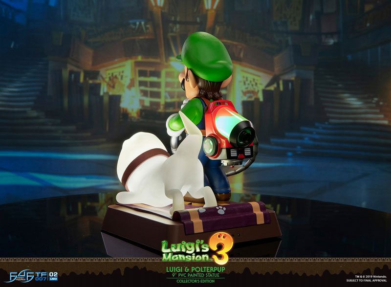 Luigi's Mansion 3/ Luigi 9 Inch PVC Statue Collector Edition