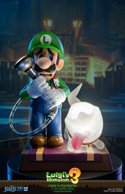 Luigi's Mansion 3/ Luigi 9 Inch PVC Statue Collector Edition