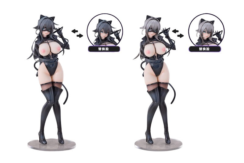 Original - Neko no Onna Happy-chan - DX Ver. - 1/6 - Set (Pink Rouge)